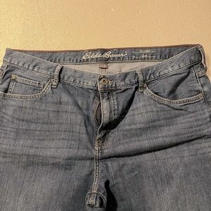 Eddie Bauer boyfriend slim fit jeans - size 16